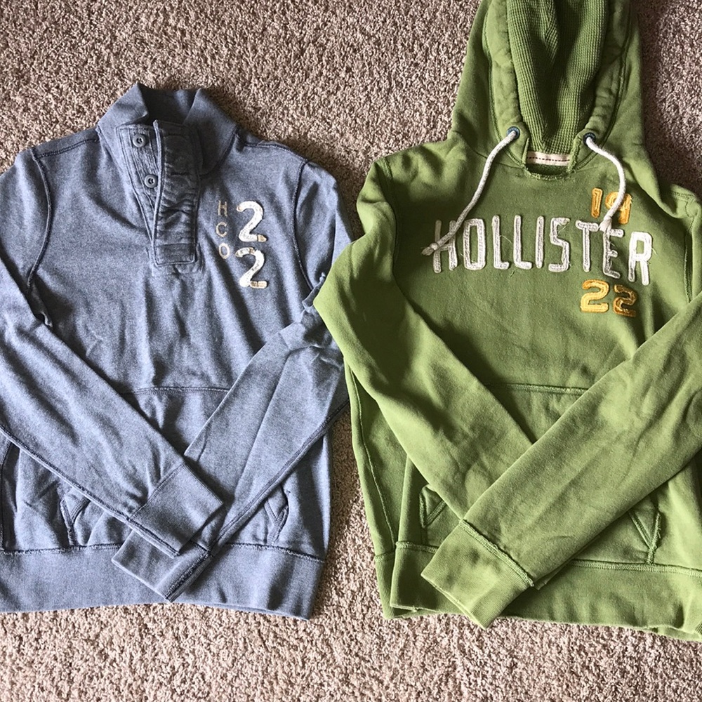 2 HOLLISTER sweatshirts